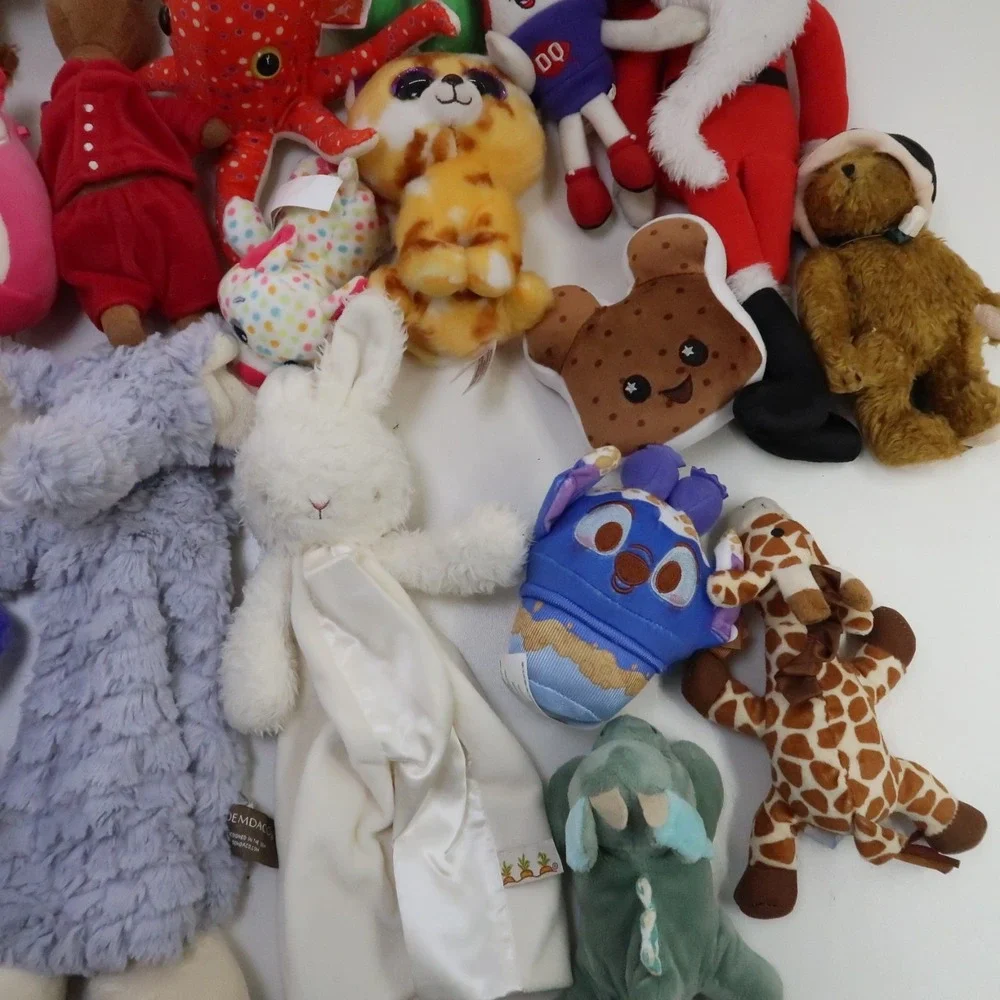Mixed Lot Plush‎ Toy Collection Squishmallow Douglas Disney Kellytoy Small 40+